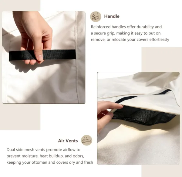 patio ottoman cover waterproof 6