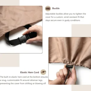 patio ottoman cover waterproof 7