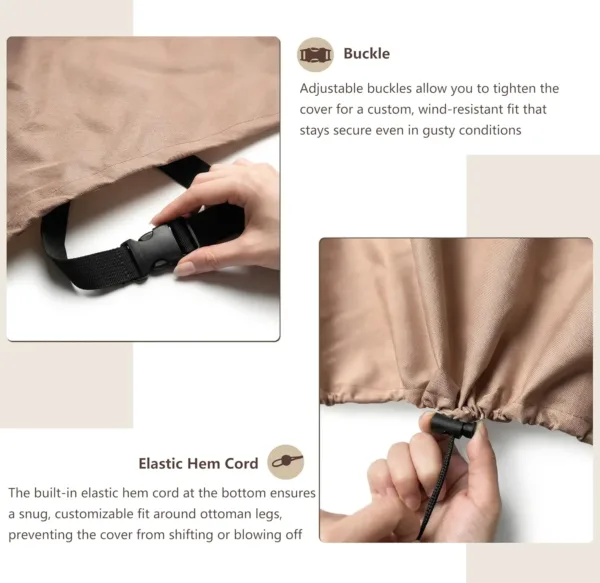 patio ottoman cover waterproof 7