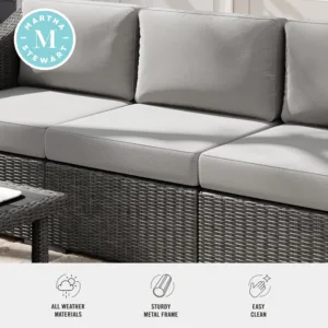 patio sectional sofa seat 5
