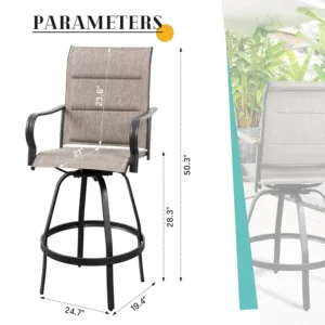 patio swivel bar stools 3