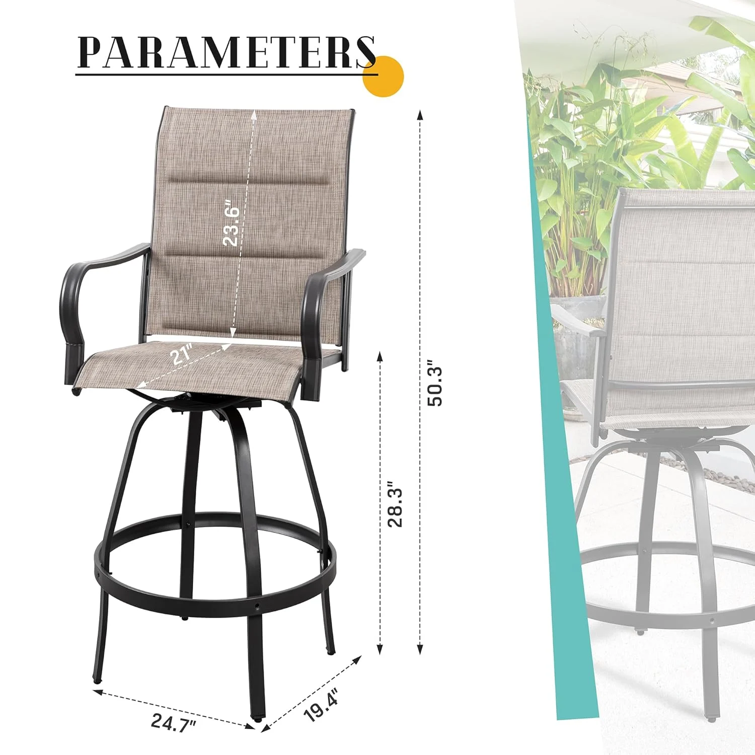 patio swivel bar stools 3