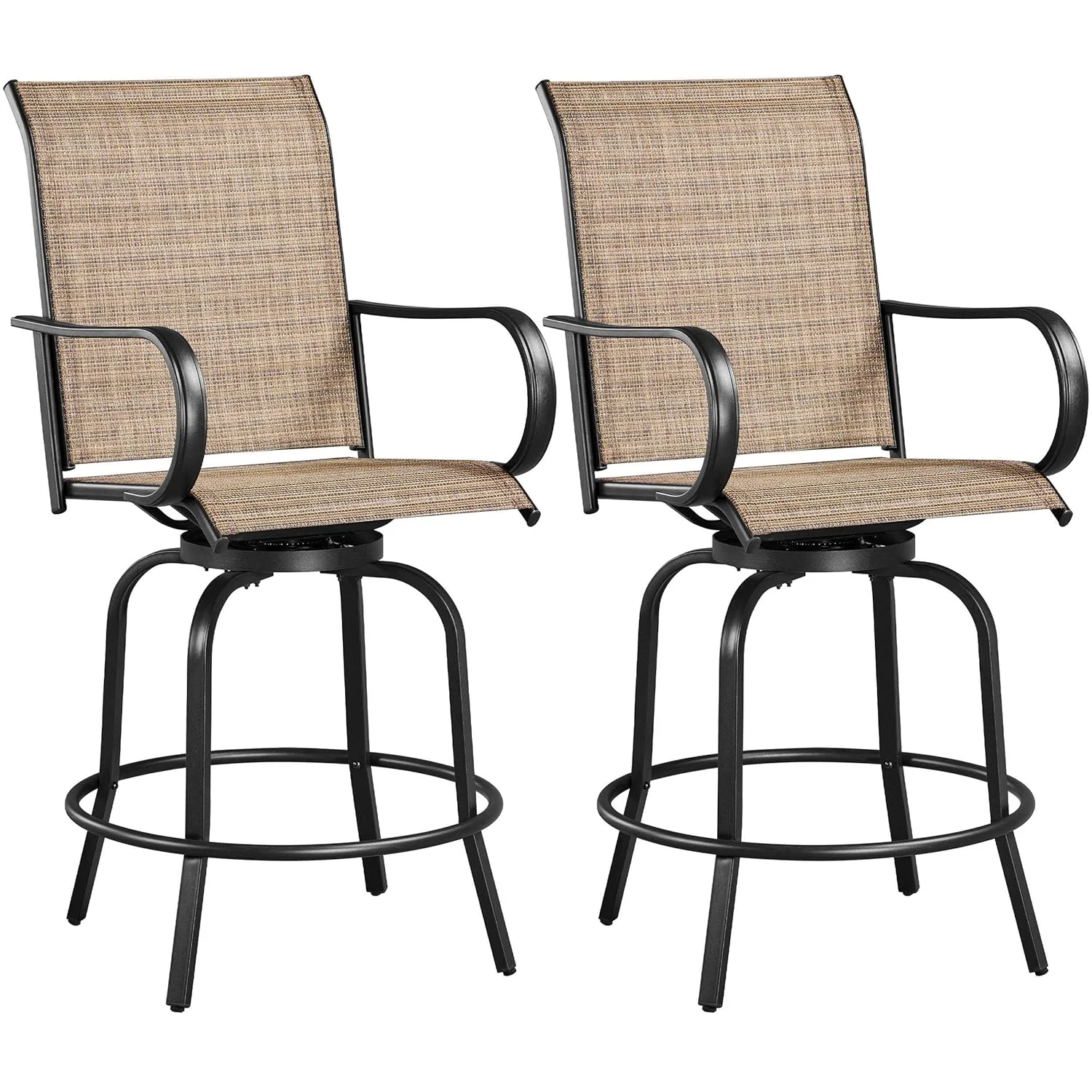 patio swivel stools 1