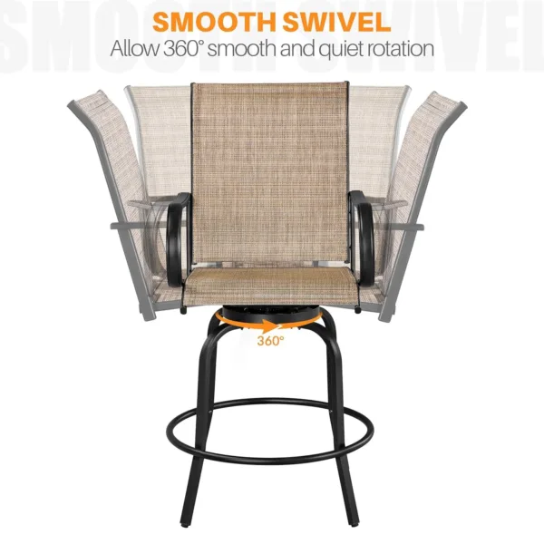 patio swivel stools 6