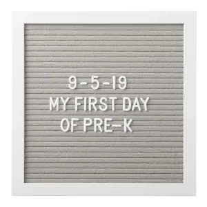 pearhead wooden letter 3