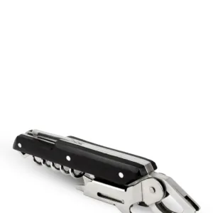 This Peugeot Clavelin Sommelier Corkscrew is a compact, manual wine opener made in France, featuring a patented handle for easy cork removal and a built-in foil cutter for added convenience.