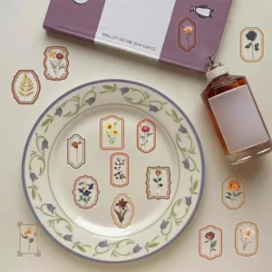 plant stickers retro 3