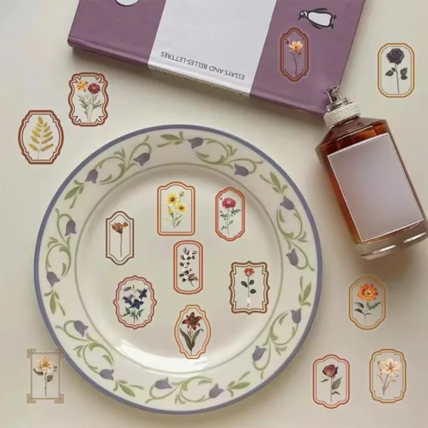 plant stickers retro 3