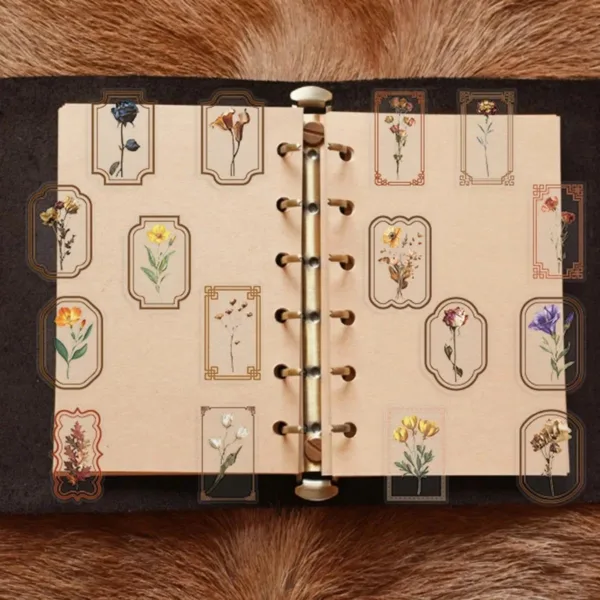 plant stickers retro 4