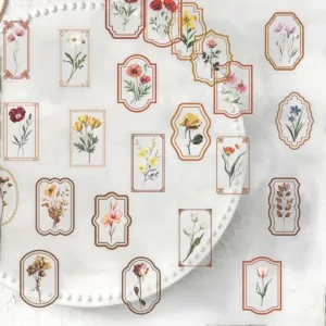 plant stickers retro 5