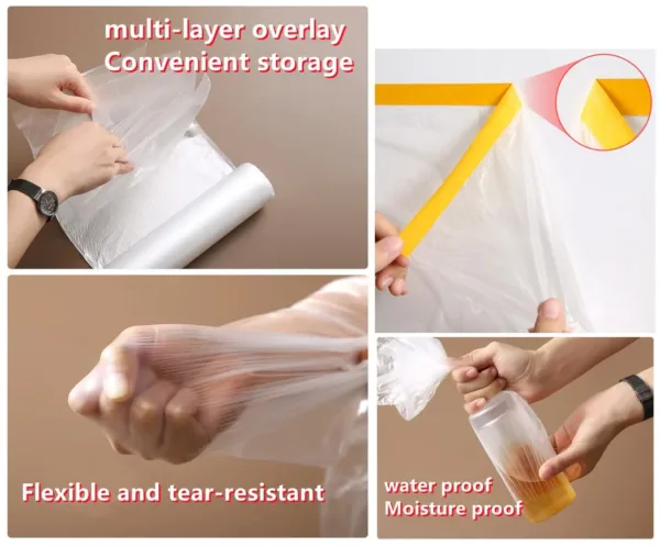 plastic sheeting carpet 3