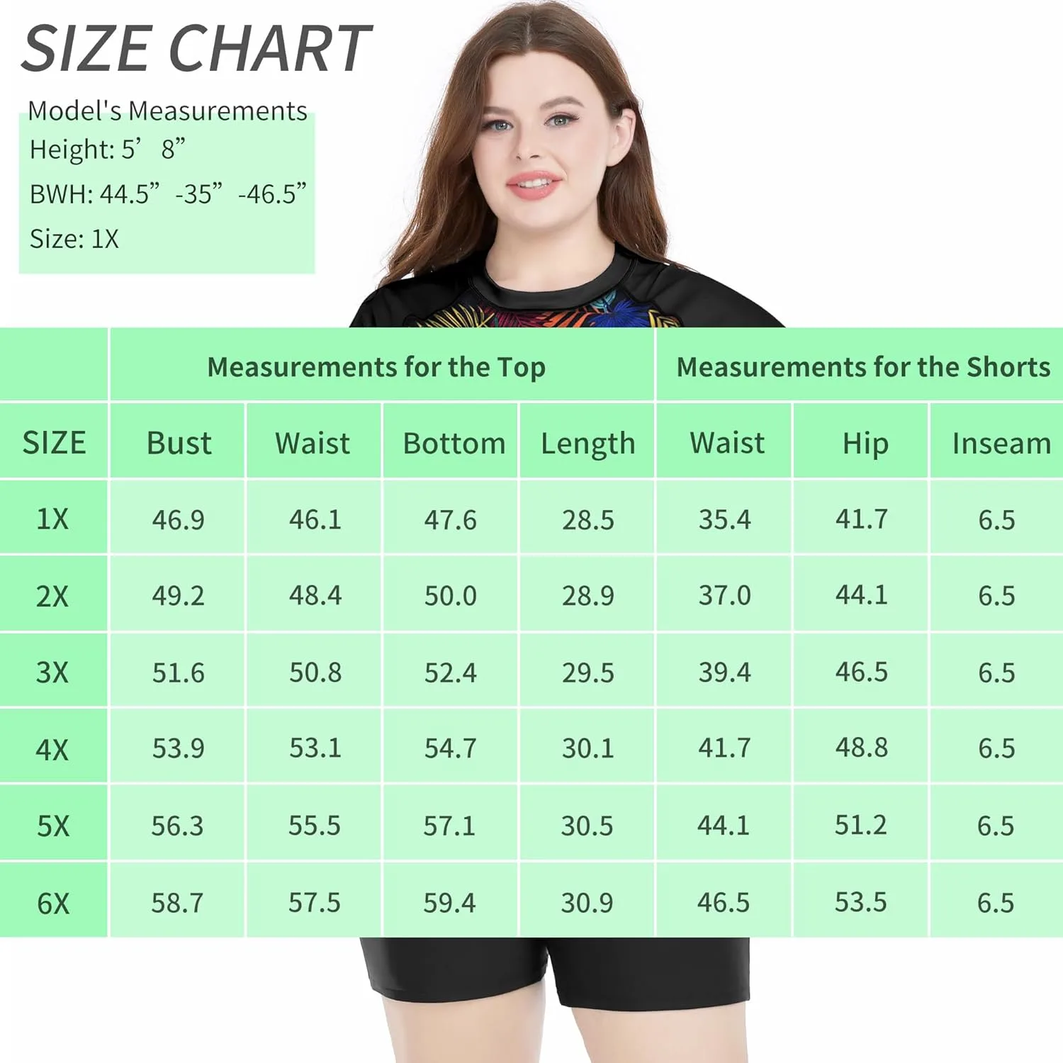 plus size rash guard 7