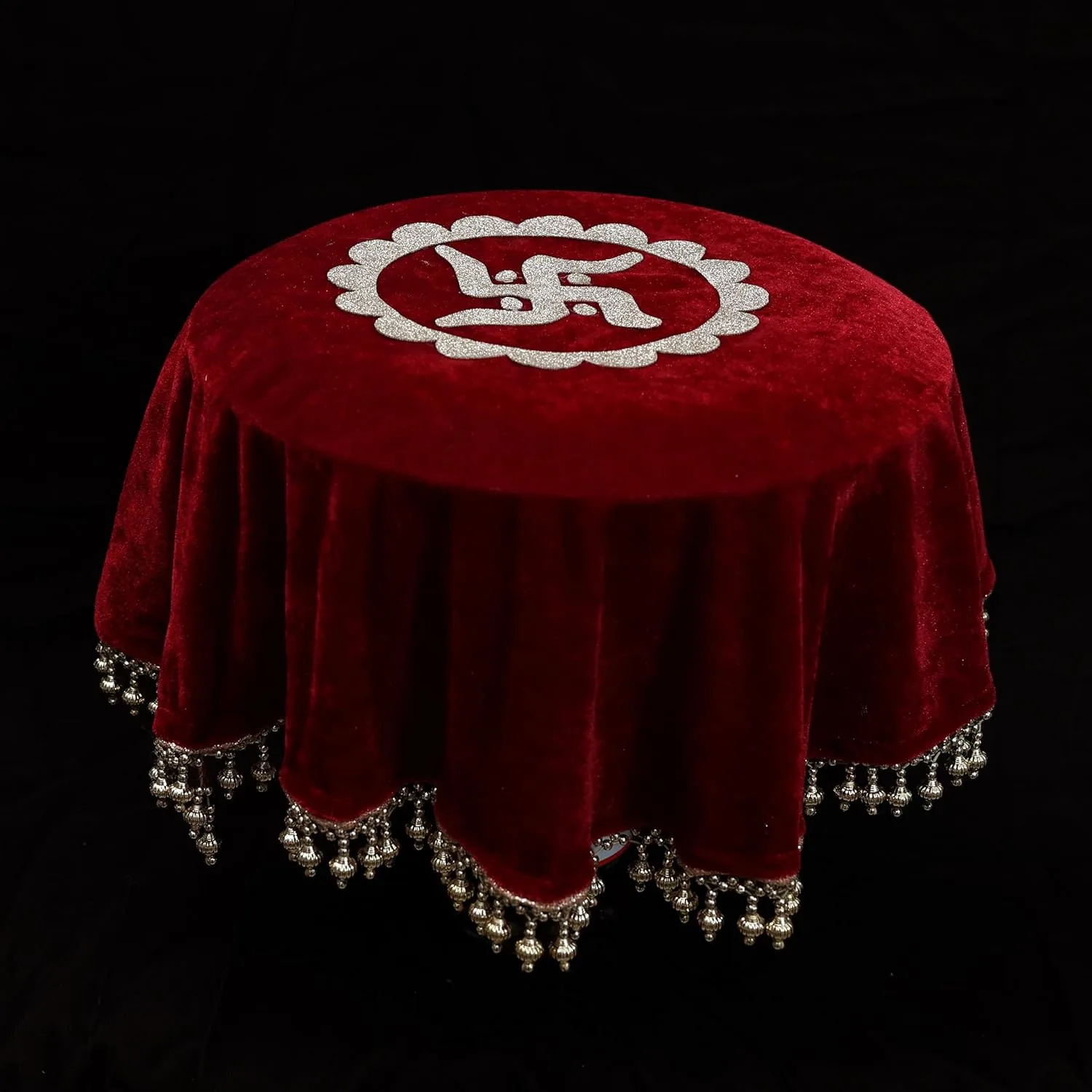 pooja thali cover velvet 2