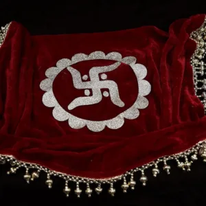 pooja thali cover velvet 3