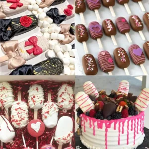 This set of two silicone popsicle molds with four cavities each comes with 50 wooden sticks and allows you to easily make homemade ice cream treats and cake pops.