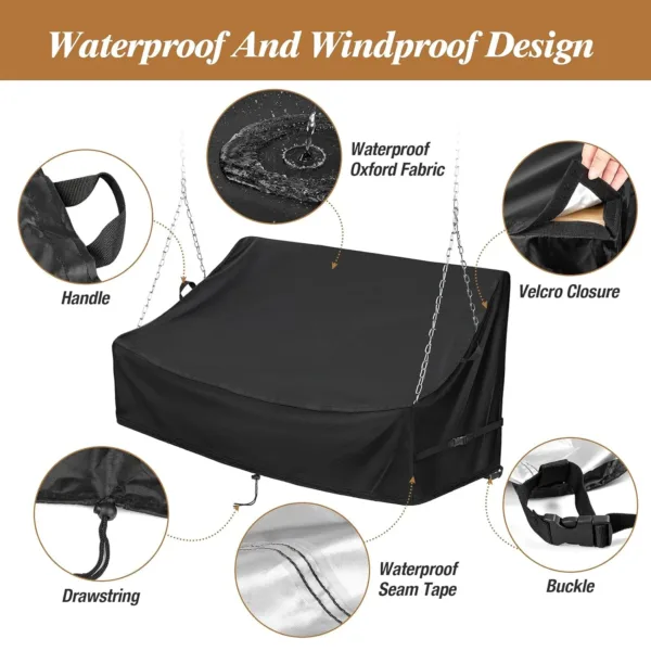 porch swing cover waterproof 3