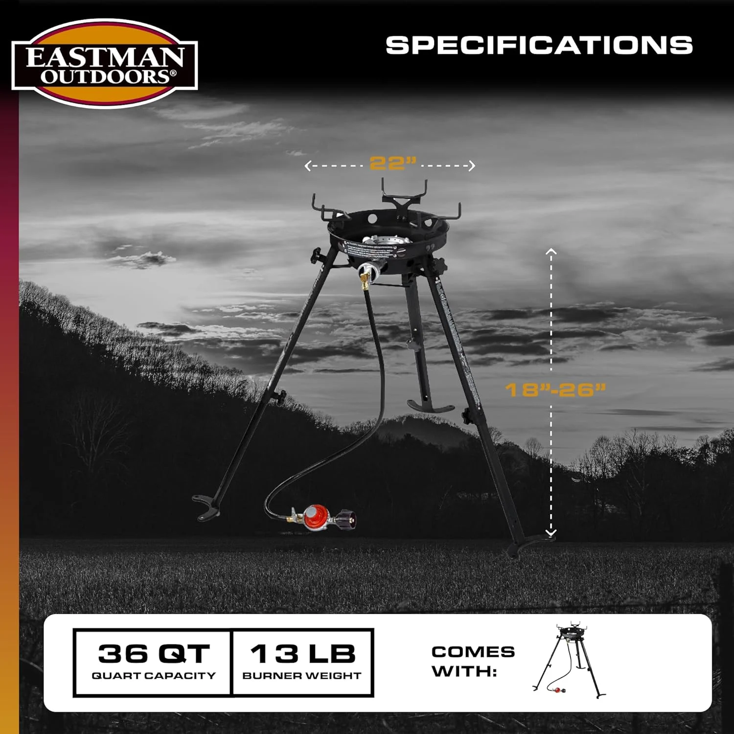 portable propane burner 6