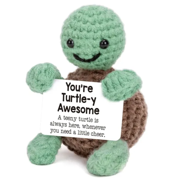 positive crochet turtle 1