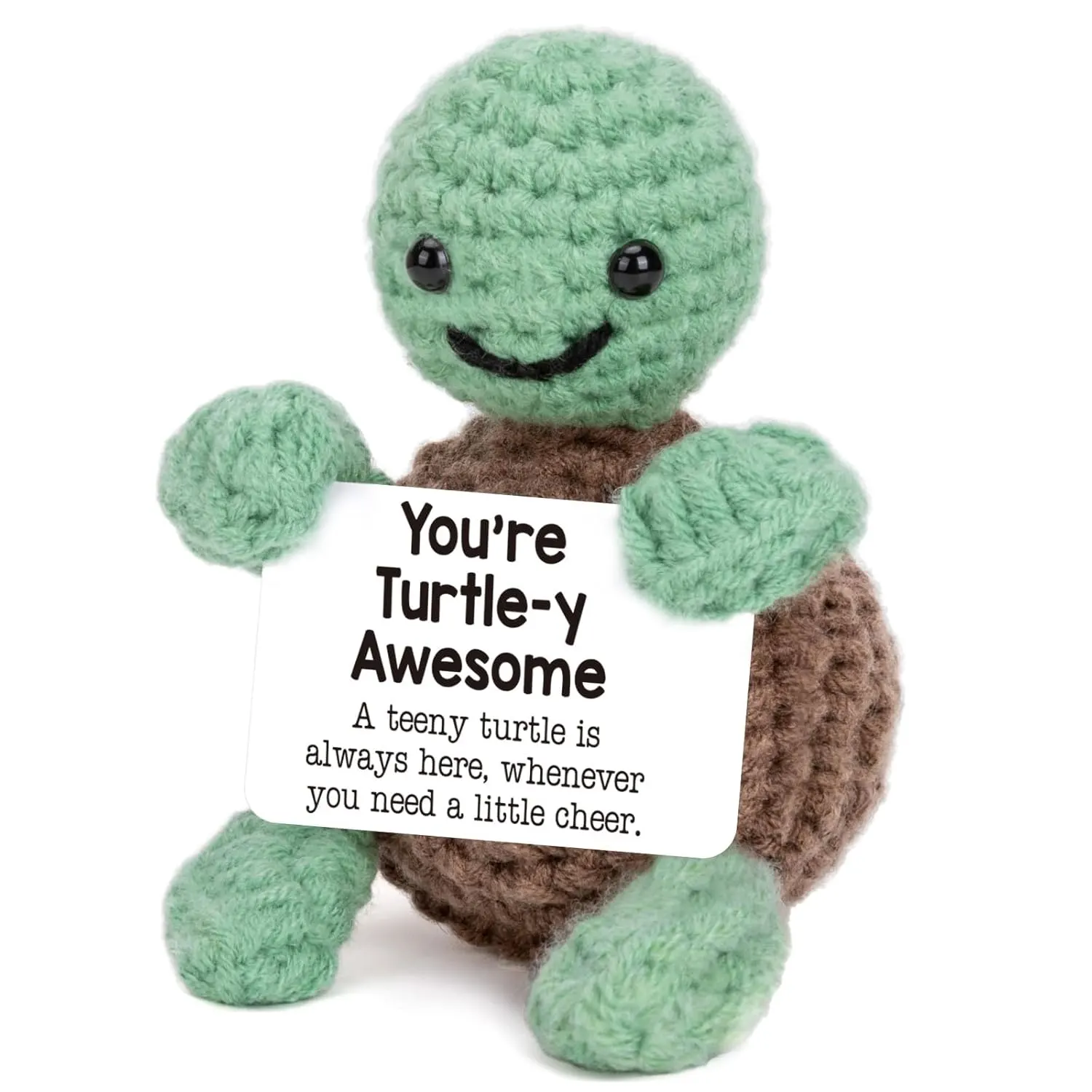 positive crochet turtle 1