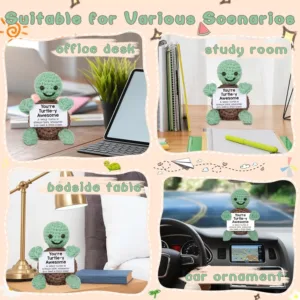 positive crochet turtle 4