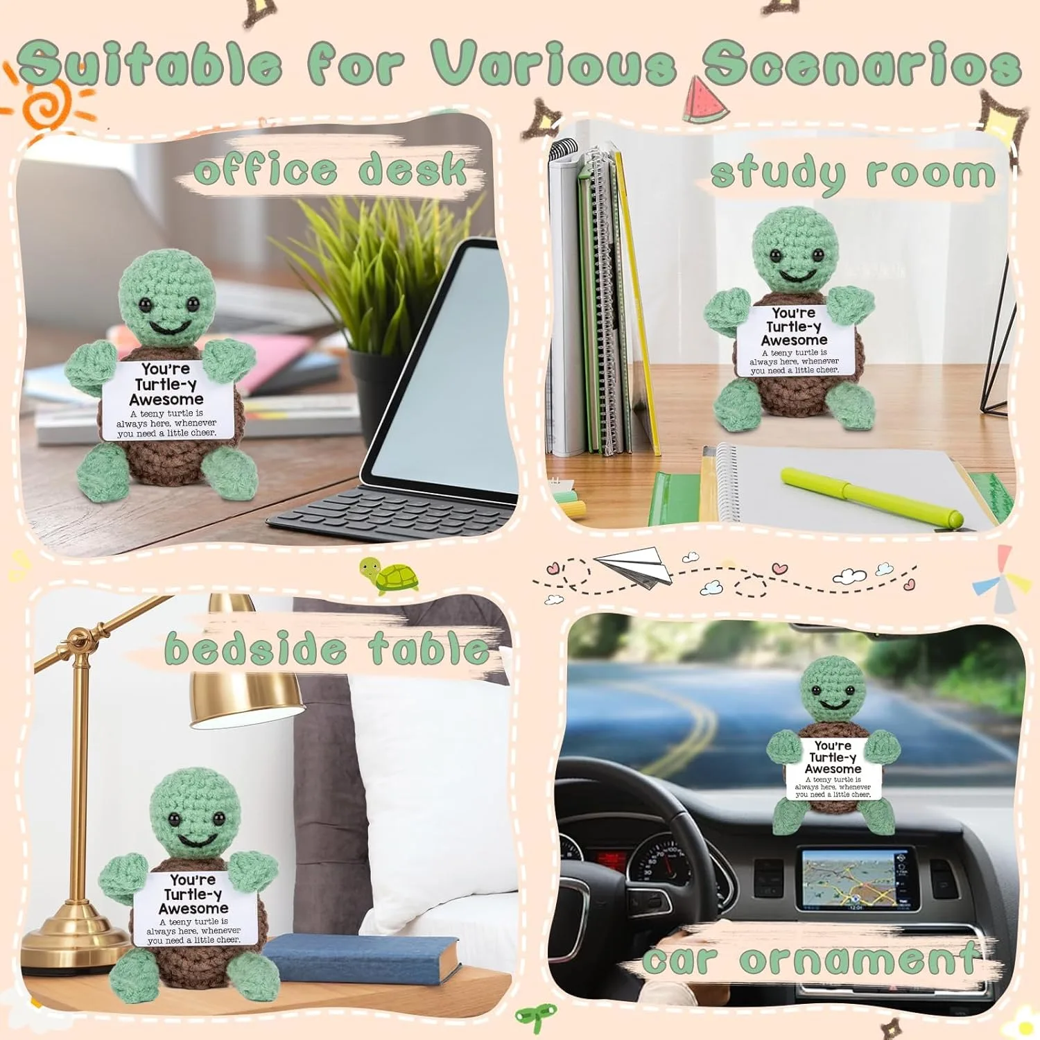 positive crochet turtle 4