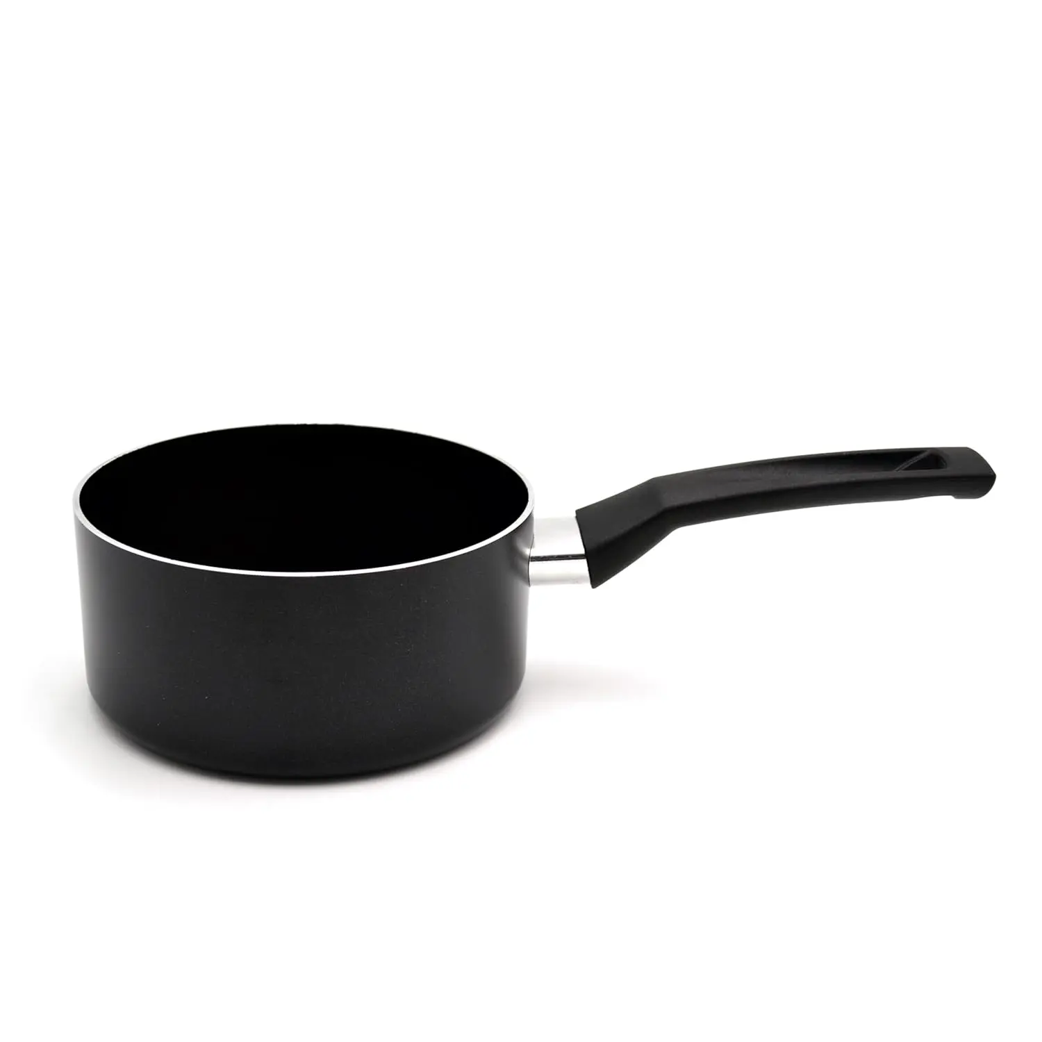The Prestige Safecook nonstick 16 cm saucepan with lid features steam release technology, a heat-resistant ergonomic handle, and is compatible with induction cooktops for versatile and convenient cooking.