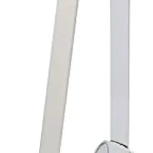 A stainless steel Prestige Serving Tong is displayed, highlighting its durable construction and suitability for preparing and serving dishes in the kitchen, and is also dishwasher safe.