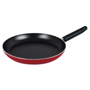 This Prestige wok and fry pan set includes a 28cm nonstick fry pan, 26cm nonstick wok pan, and a shatter-resistant glass lid with a steam vent for fast, healthy cooking.