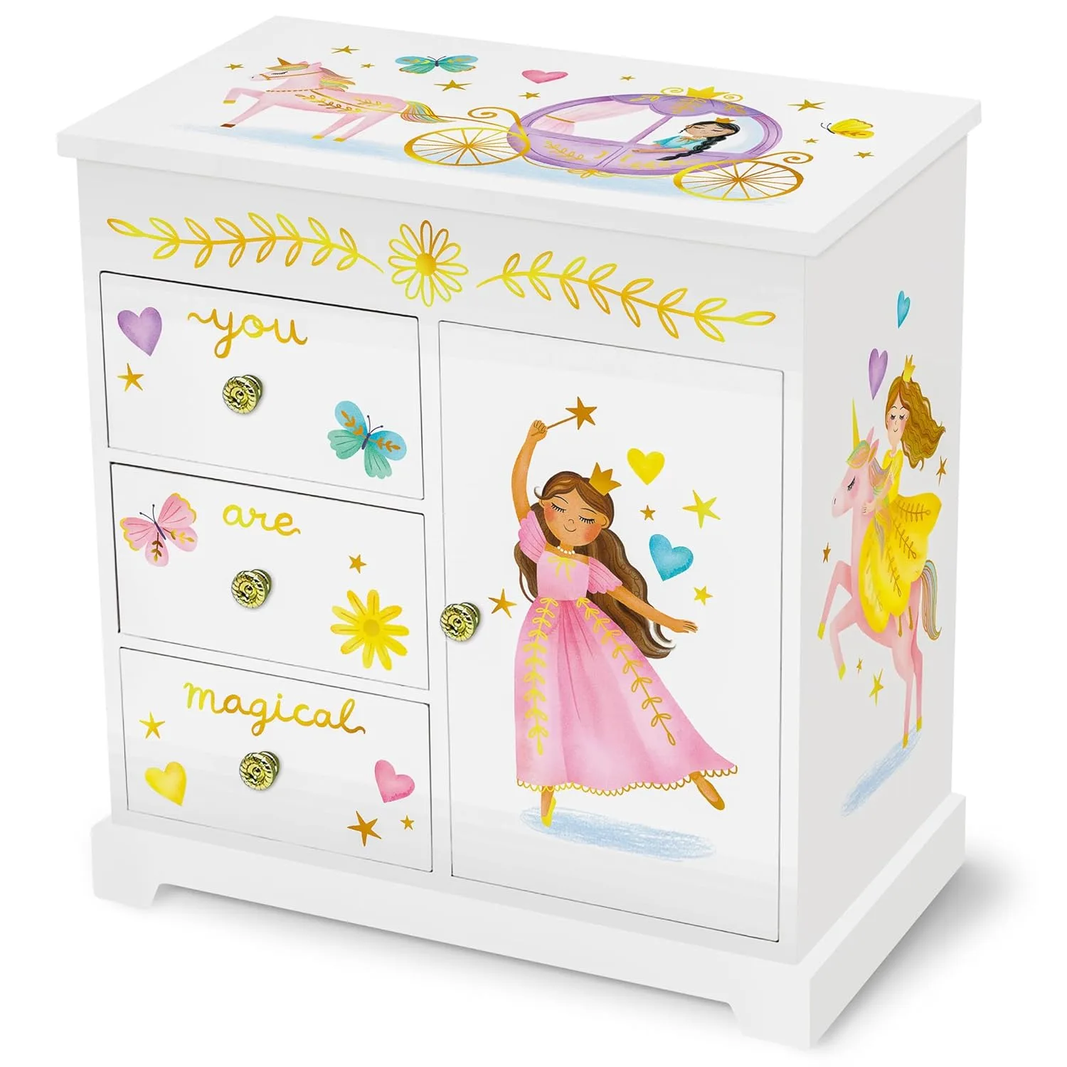 princess musical jewelry box 1