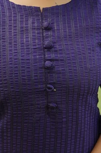 purple crepe kurta 5