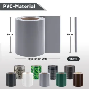 pvc privacy strips 5