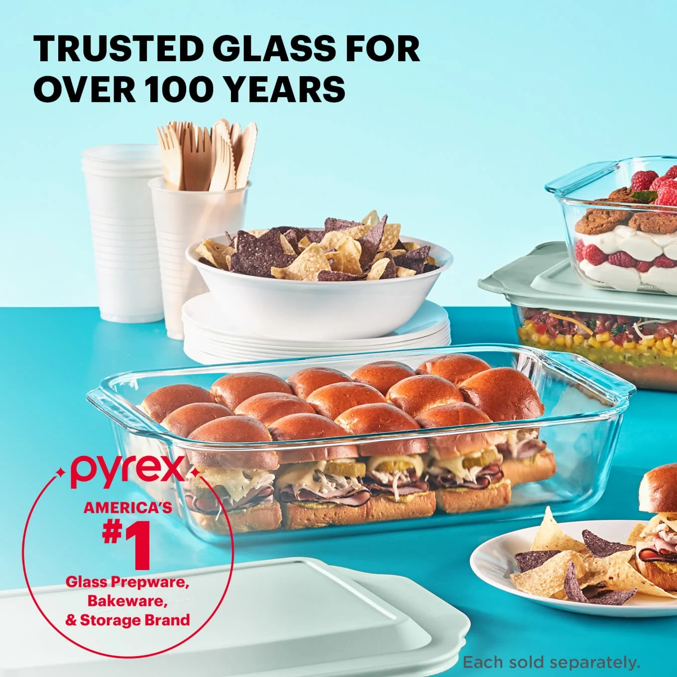 pyrex deep baking dish 6