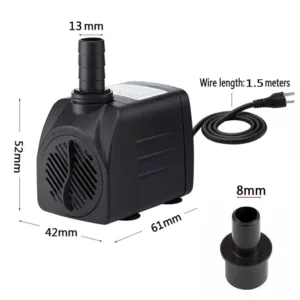 quiet submersible water pump 6