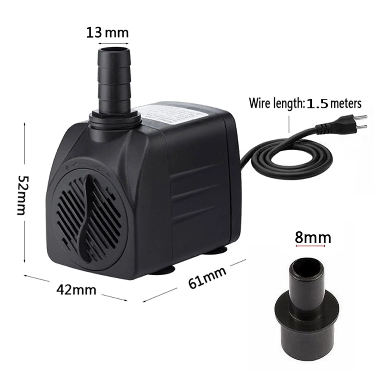 quiet submersible water pump 6