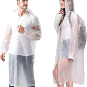 rain poncho reusable raincoat 1