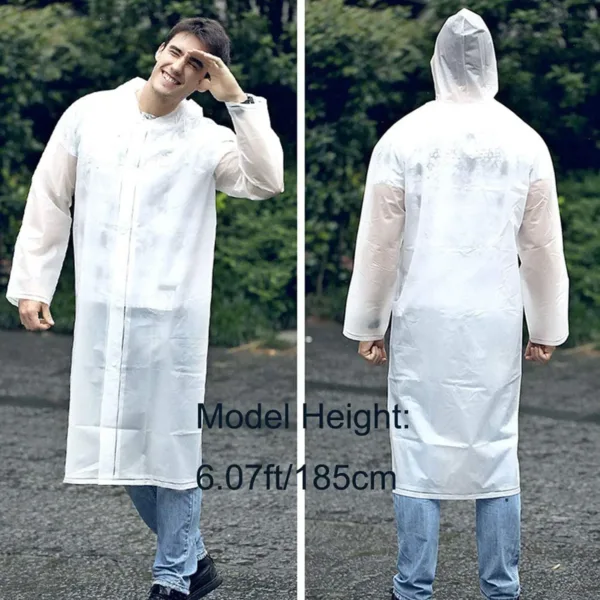 rain poncho reusable raincoat 3