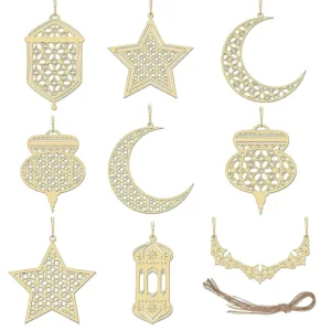 ramadan wooden ornaments 1
