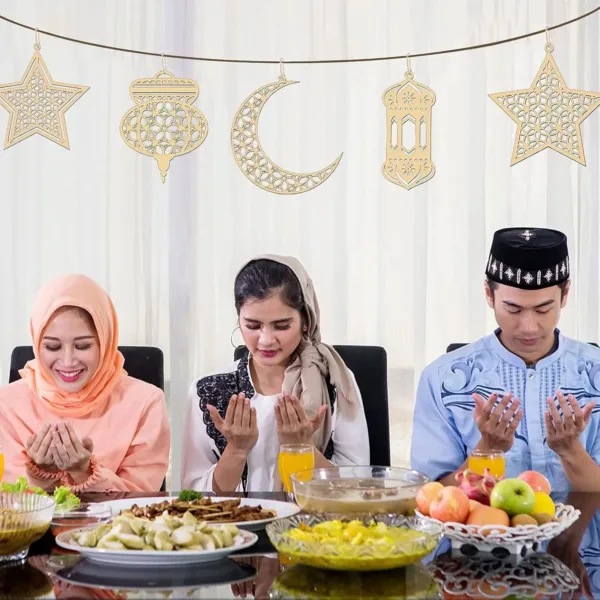 ramadan wooden ornaments 6