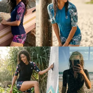 rash guard swimsuit women 2