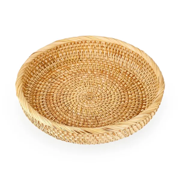 rattan basket bowl key 1