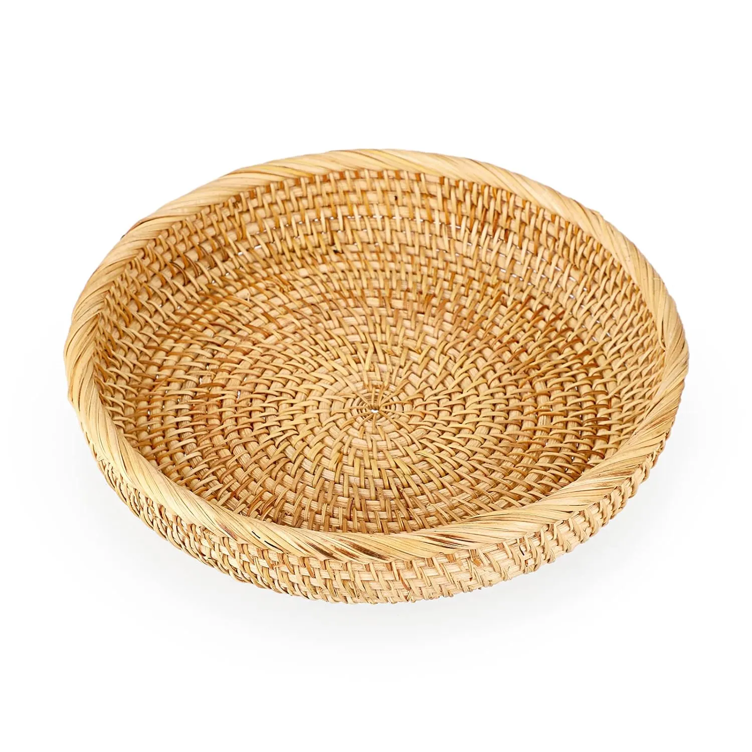 rattan basket bowl key 1
