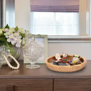 rattan basket bowl key 2