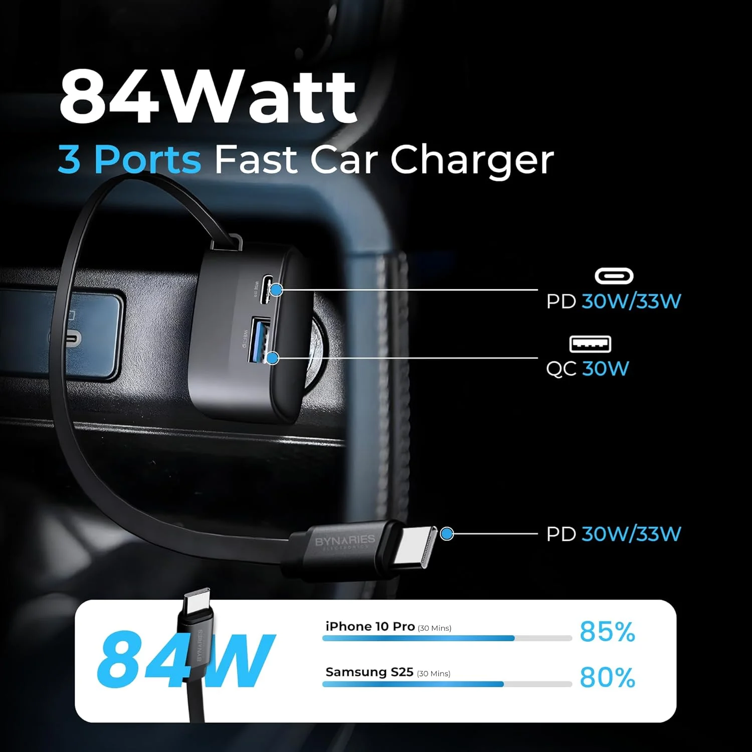 retractable car charger 4