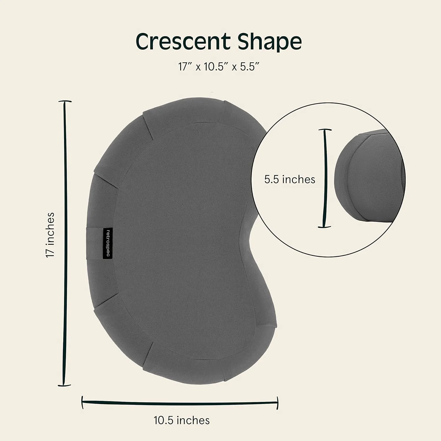 retrospec meditation cushion 4