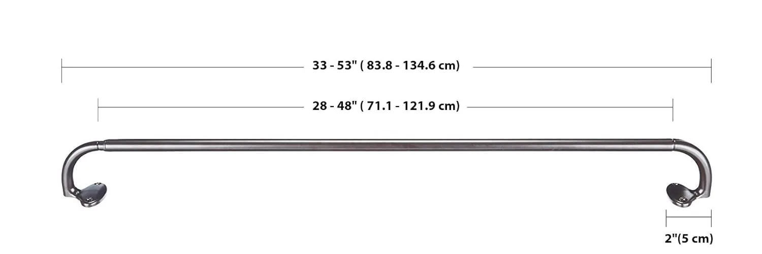 room darkening curtain rod 5