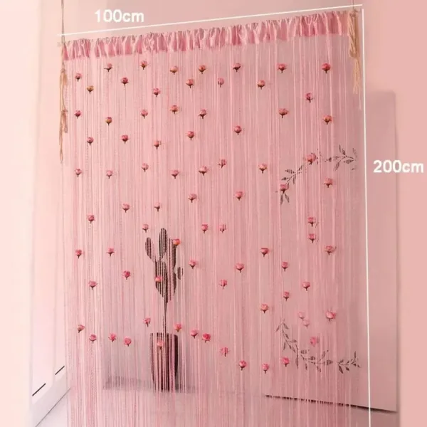 rose string curtain door 3