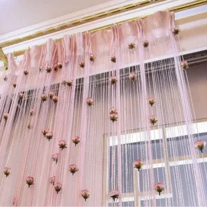 rose string curtain door 4