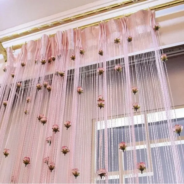 rose string curtain door 4
