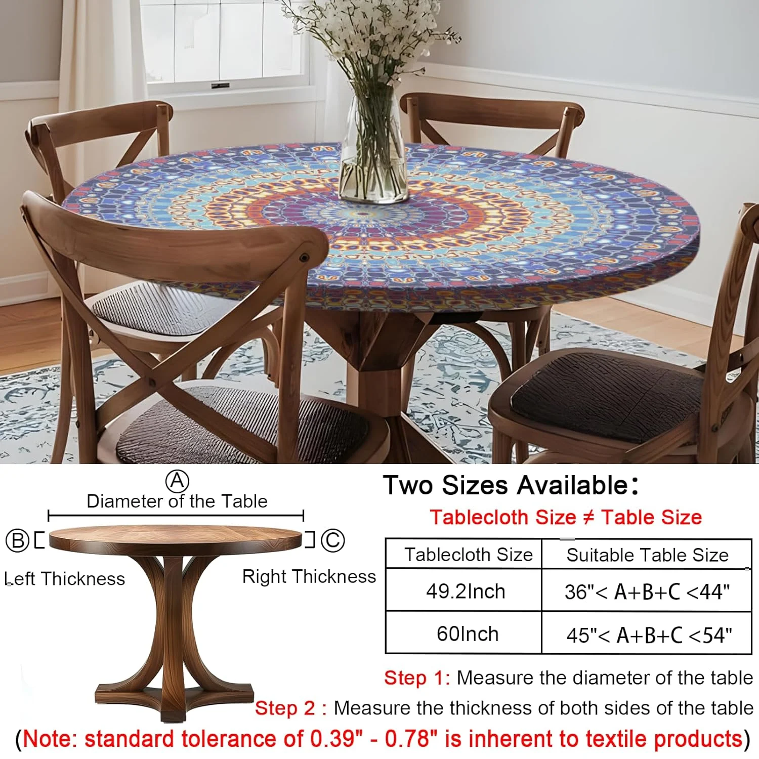 round tablecloth fitted 2