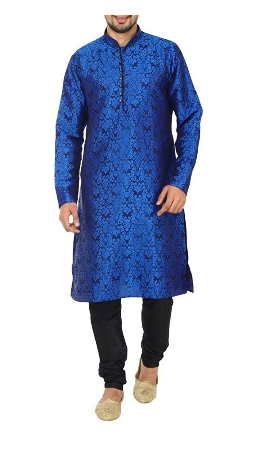 royal kurta men silk 1